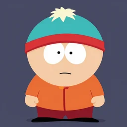 Eric Cartman from south park realistic, 4k award winning photography