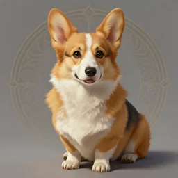 full body photograph of a female anthropomorphic corgi fursona paladin, deep focus, intricate, elegant, highly detailed, digital painting, artstation, concept art, matte, sharp focus, illustration, d & d, fantasy, hearthstone, art by artgerm and greg rutkowski and alphonse mucha