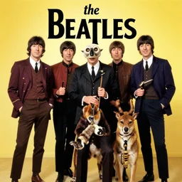 the beatles band as beatles animal