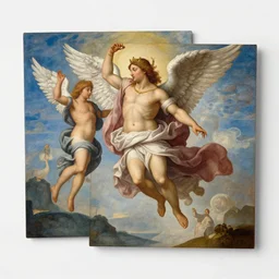 2 pack shakur an angel floating in the sky renaissance painting