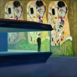 a masterpiece, film still by edward hopper, by Pontormo, by klimt, pre-raphaelite. art noveau, art noveau, highly detailed, strong lights, liminal, eerie, Bright pastel colors