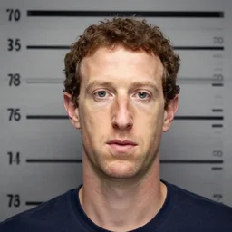 mark zuckerberg mug shot, sigma art lens