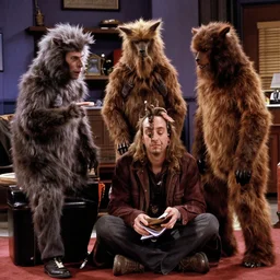 that episode of seinfeld where otherworldly beasts seep into reality.