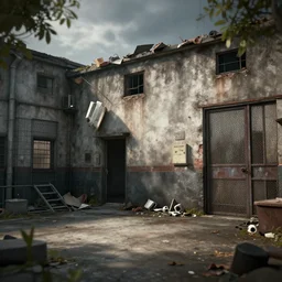 a pretty sloppy prison, digital art, unreal engine, bokeh, octane render, 8 k hd