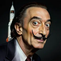 😁 🚀 🤯  by salvador dali, realistic, dramatic lighting, octane render