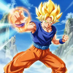 photo of jessica alba as super saiyan powering up