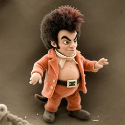 microscopic elvis impersonator seen in a scanning electron microscope