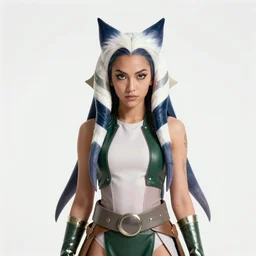 ahsoka tano themed rap album cover, album cover