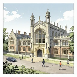 cambridge school of architecture in the year 3000, manga