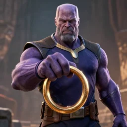 thanos holding the one ring