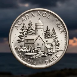 acadia national park, commemorative quarter