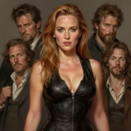 muscled Gillian Anderson   as a ruggedly handsome heroine, intricate, elegant, highly detailed, centered, digital painting, artstation, concept art, smooth, sharp focus, illustration, art by artgerm and donato giancola and Joseph Christian Leyendecker, Ross Tran, WLOP