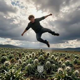 joe rogan tripping on mescaline photorealistic