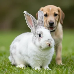 rabbit dog