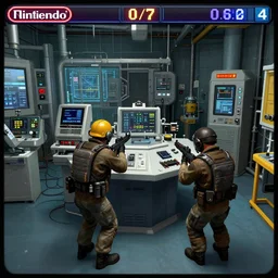 soviet laboratory level, goldeneye 0 0 7 nintendo 6 4 screenshot
