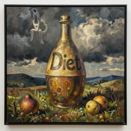 gallery artwork by Fernando Botero entitled Diet
