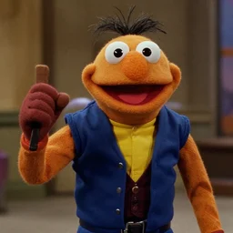 a still from goro from mortal kombat as a muppet in mortal kombat ( 1 9 9 5 ). 4 k.