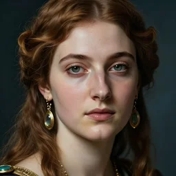 queen of atlantis, portrait of a beautiful woman, high detail, vibrant colors, face, by gaston bussiere, bayard wu, greg rutkowski, auguste bourotte, bastien deharme, masterpiece, sharp focus, cinematic lightning