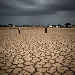 1 9 8 4 famine and drought in ethiopia, new york times, wide - angle, dark, moody, 8 k