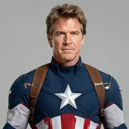 Harrison Ford as Captain America