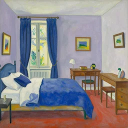 a bedroom by andre masson