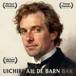 poster artwork by Michael Whelan and Tomer Hanuka, Karol Bak of portrait of Alfred Hitchcock squatting like a demon, feeding on Janet Leigh, from scene from Twin Peaks, clean