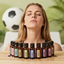 karen's multi - level chakra cleansing essential oil soccer mom conundrum, photoreal