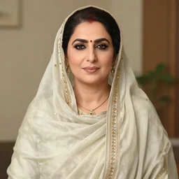 A portrait of Maryam Nawaz
