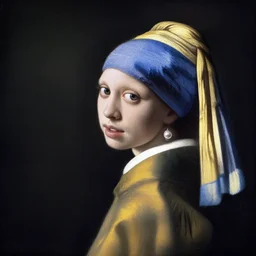 Girl with a Pearl Earring By Johannes Vermeer painting by Hieronymus Bosch