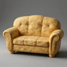 couch carved from a potato