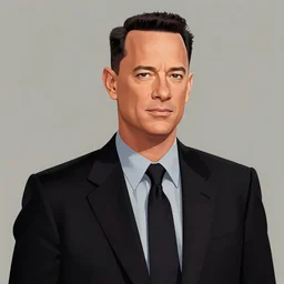 franklin booth illustration of tom hanks in the matrix