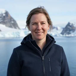 a candid portrait photo of ms. johnny kunze, associate in greenland, by gertrude metz