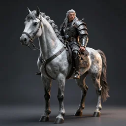 studio photo of a dramatic lighting, character design of a horse human monster trending on artstation. monster character,
