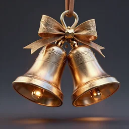 an extremely detailed concept art of a angular fantasy jingle bell infused with magic, trending on artstation, digital art, 4 k, intricate, octane render, sharp focus