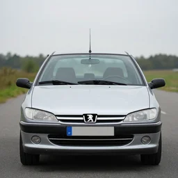 Peugeot 406 viewed from far n- 10