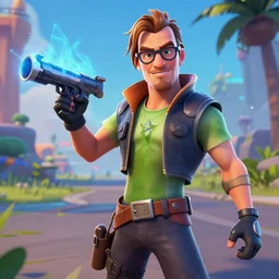 walter white playing fortnite