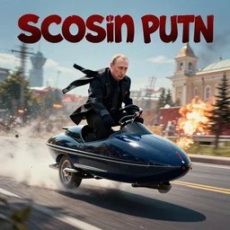 Scootin Putin