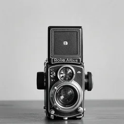 photo of Diane Arbus by Diane Arbus, black and white, high contrast, Rolleiflex, 55mm f/4 lens