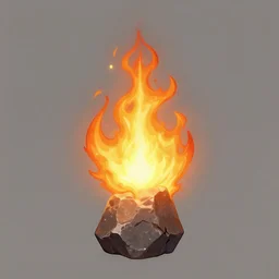 holy flame blast spell, hearthstone, digital painting art, fantasy game spell symbol, by damon iannuzzelli and peter mohrbacher and ilya kuvshinov and greg rutkowski and esteban diaz