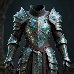 hyperrealistic dslr film still of skyrim armor, mosaic glass, stunning 8 k octane comprehensive 3 d render, inspired by istvan sandorfi & greg rutkowski & unreal engine, perfect symmetry, dim volumetric cinematic lighting, extremely hyper - detailed, extremely lifelike attributes & lifelike texture, intricate, masterpiece, artstation, stunning