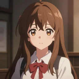 a Portrait of a cute anime girl, anime, digital art, cinematic, anime style