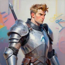 greg manchess portrait painting of armored hans from frozen as overwatch character, medium shot, asymmetrical, profile picture, organic painting, sunny day, matte painting, bold shapes, hard edges, street art, trending on artstation, by huang guangjian and gil elvgren and sachin teng