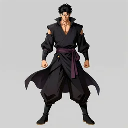 full body concept art of martial artist / sorcerer in the style of jean giraud in the style of akira toriyama trending on artstation deviantart pinterest hyper detailed photorealistic highlights and shadow hd 8 k post - processing high resolution in color
