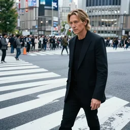 Till Lindemann on Shibuya Scramble Crossing