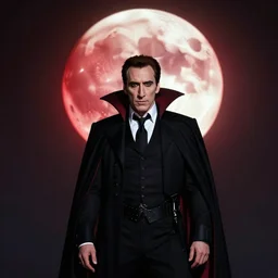 nicolas cage as dracula, blood moon, highly detailed, centered, artstation, concept art, smooth, sharp focus, illustration, bokeh art by artgerm and donato giancola and joseph christian leyendecker