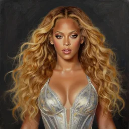 oil painting of beyonce as a sorceress woman in the style of artist wayne reynolds, highly detailed, 8 k, artstation