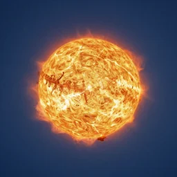 what it looks like inside of the sun