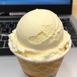 A delicious computer part ice cream flavor