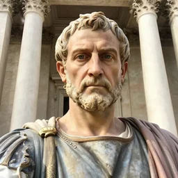 selfie of julius caesar as the president of spqr, 2 0 1 8
