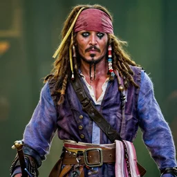 thanos as jack sparrow, highly detailed